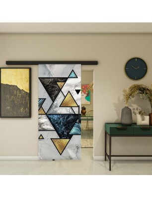 Glasschiebetür BLACK-LINE - Fotoprint Modell 97 | Glastuershop24