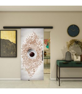 Glasschiebetür BLACK-LINE - Fotoprint Model 103 | Glastuershop24