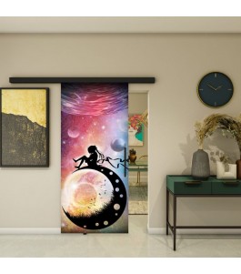 Glasschiebetür BLACK-LINE - Fotoprint Model 105 | Glastuershop24