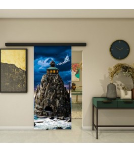 Glasschiebetür BLACK-LINE - Fotoprint Model 132 | Glastuershop24