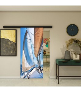 Glasschiebetür BLACK-LINE - Fotoprint Model 137 | Glastuershop24