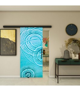 Glasschiebetür BLACK-LINE - Fotoprint Model 145 | Glastuershop24