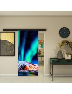 Glasschiebetür BLACK-LINE - Fotoprint Modell 151 | Glastuershop24