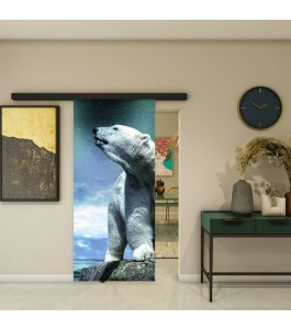Glasschiebetür BLACK-LINE - Fotoprint Model 152 | Glastuershop24