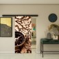 Glasschiebetür BLACK-LINE - Fotoprint Modell 163
