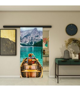 Glasschiebetür BLACK-LINE - Fotoprint Model 169 | Glastuershop24