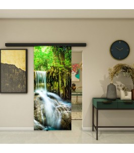 Glasschiebetür BLACK-LINE - Fotoprint Modell 173 | Glastuershop24