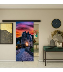 Glasschiebetür BLACK-LINE - Fotoprint Model 174 | Glastuershop24