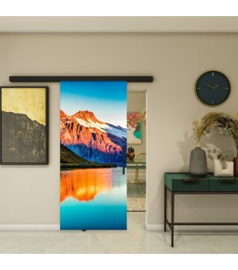 Glasschiebetür BLACK-LINE - Fotoprint Modell 179 | Glastuershop24