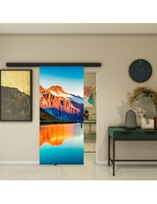 Glasschiebetür BLACK-LINE - Fotoprint Modell 179 | Glastuershop24