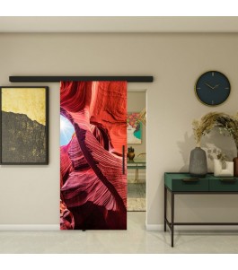 Glasschiebetür BLACK-LINE - Fotoprint Model 186 | Glastuershop24