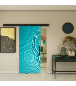 Glasschiebetür BLACK-LINE - Fotoprint Modell 190 | Glastuershop24