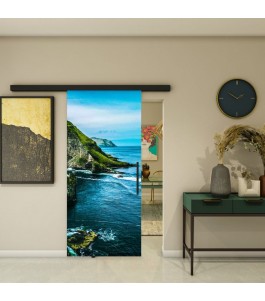 Glasschiebetür BLACK-LINE - Fotoprint Model 197 | Glastuershop24