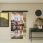 Glasschiebetür BLACK-LINE - Fotoprint Modell 203