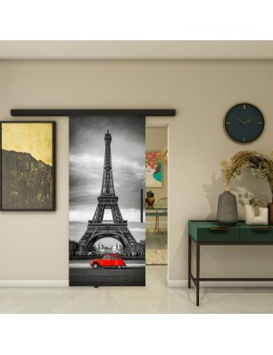 Glasschiebetür BLACK-LINE - Fotoprint Model 205 | Glastuershop24