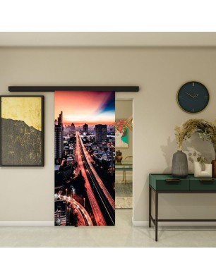 Glasschiebetür BLACK-LINE - Fotoprint Model 210 | Glastuershop24