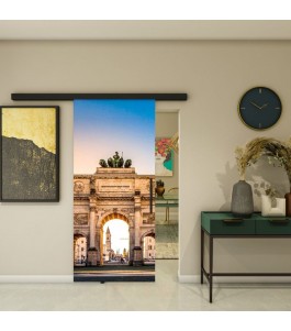 Glasschiebetür BLACK-LINE - Fotoprint Model 212 | Glastuershop24