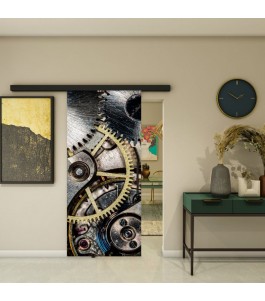 Glasschiebetür BLACK-LINE - Fotoprint Model 215 | Glastuershop24