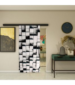 Glasschiebetür BLACK-LINE - Fotoprint Modell 216 | Glastuershop24