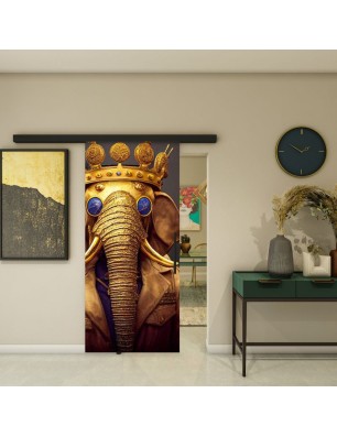 Glasschiebetür BLACK-LINE - Fotoprint Modell 224 | Glastuershop24
