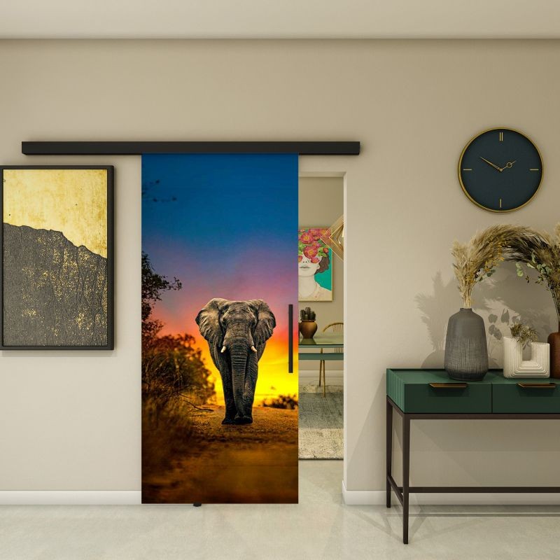 Glasschiebetür BLACK-LINE - Fotoprint Modell 226 Glasschiebetür BLACK-LINE - Fotoprint Modell 226