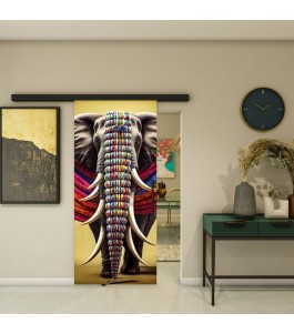 Glasschiebetür BLACK-LINE - Fotoprint Modell 227 | Glastuershop24