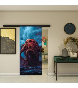 Glasschiebetür BLACK-LINE - Fotoprint Model 232 | Glastuershop24
