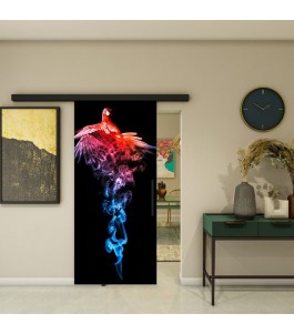Glasschiebetür BLACK-LINE - Fotoprint Model 235 | Glastuershop24