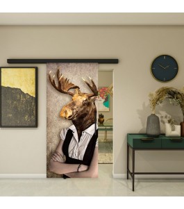 Glasschiebetür BLACK-LINE - Fotoprint Modell 251 | Glastuershop24