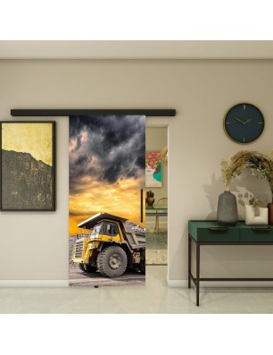 Glasschiebetür BLACK-LINE - Fotoprint Modell 260 | Glastuershop24