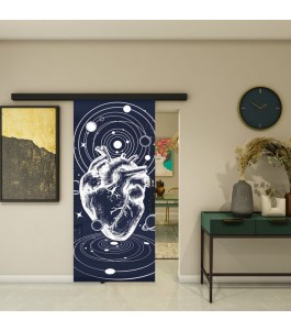 Glasschiebetür BLACK-LINE - Fotoprint Modell 268 | Glastuershop24