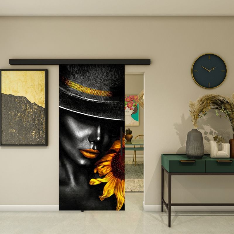 Glasschiebetür BLACK-LINE - Fotoprint Modell 270 Glasschiebetür BLACK-LINE - Fotoprint Modell 270