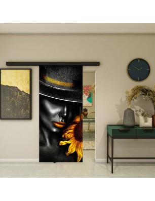Glasschiebetür BLACK-LINE - Fotoprint Modell 270 | Glastuershop24