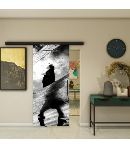 Glasschiebetür BLACK-LINE - Fotoprint Modell 271 | Glastuershop24