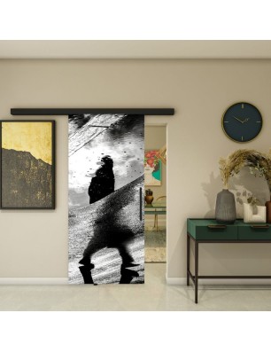 Glasschiebetür BLACK-LINE - Fotoprint Modell 271 | Glastuershop24