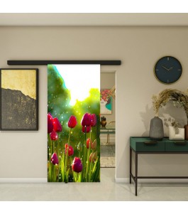 Glasschiebetür BLACK-LINE - Fotoprint Model 282 | Glastuershop24