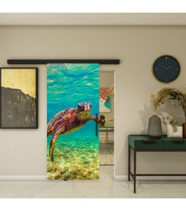 Glasschiebetür BLACK-LINE - Fotoprint Model 288 | Glastuershop24