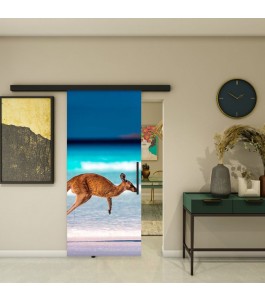 Glasschiebetür BLACK-LINE - Fotoprint Modell 291 | Glastuershop24