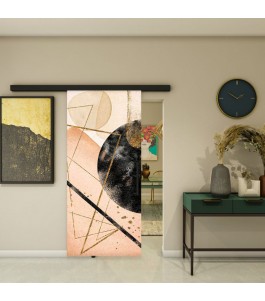 Glasschiebetür BLACK-LINE - Fotoprint Model 293 | Glastuershop24