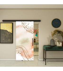 Glasschiebetür BLACK-LINE - Fotoprint Modell 294 | Glastuershop24