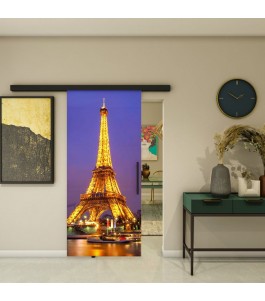 Glasschiebetür BLACK-LINE - Fotoprint Model 298 | Glastuershop24