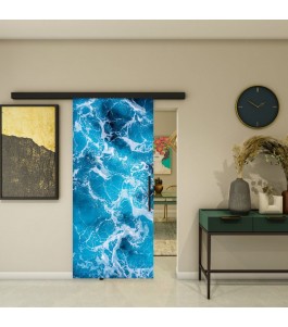 Glasschiebetür BLACK-LINE - Fotoprint Modell 299 | Glastuershop24