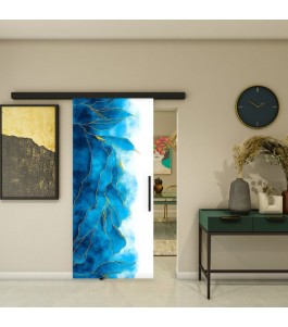 Glasschiebetür BLACK-LINE - Fotoprint Modell 301 | Glastuershop24