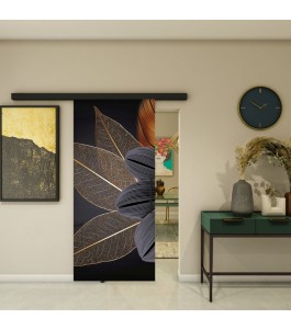 Glasschiebetür BLACK-LINE - Fotoprint Model 303 | Glastuershop24