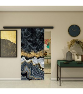 Glasschiebetür BLACK-LINE - Fotoprint Model 309 | Glastuershop24