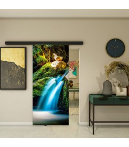 Glasschiebetür BLACK-LINE - Fotoprint Modell 311 | Glastuershop24
