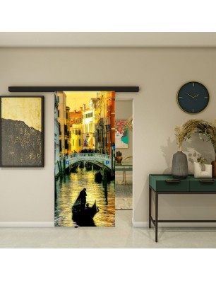 Glasschiebetür BLACK-LINE - Fotoprint Model 314 | Glastuershop24
