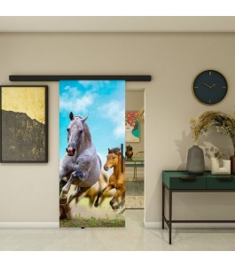 Glasschiebetür BLACK-LINE - Fotoprint Model 315 | Glastuershop24
