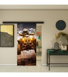 Glasschiebetür BLACK-LINE - Fotoprint Modell 326 | Glastuershop24