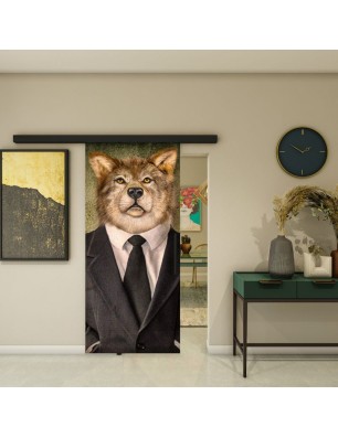 Glasschiebetür BLACK-LINE - Fotoprint Model 333 | Glastuershop24
